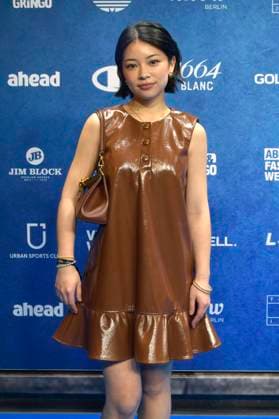 Ting Ting at the ABOUT YOU Fashionmania by AYFW in the Uber Eats Music Hall Berlin, 25 04 2025 Foto:xM.xBehrensx xFuturexImagex about_you_5426