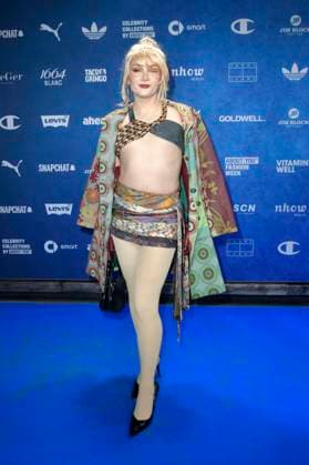 Uff at the ABOUT YOU Fashionmania by AYFW in the Uber Eats Music Hall Berlin, 25 04 2025 Foto:xM.xBehrensx xFuturexImagex about_you_5438