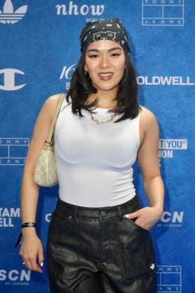 Linh Tran at the ABOUT YOU Fashionmania by AYFW in the Uber Eats Music Hall Berlin, 25 04 2025 Foto:xM.xBehrensx xFuturexImagex about_you_5459