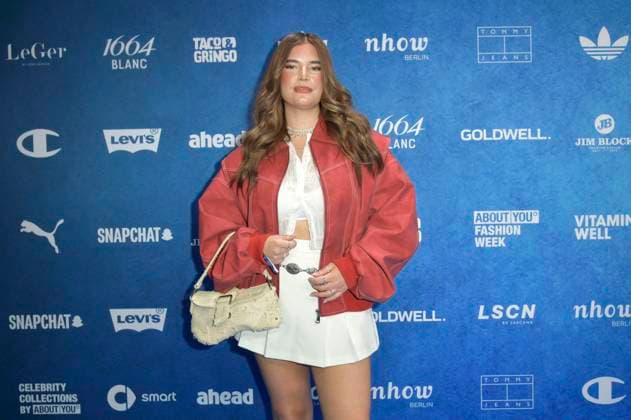 Laura Muro at the ABOUT YOU Fashionmania by AYFW in the Uber Eats Music Hall Berlin, 25 04 2025 Foto:xM.xBehrensx xFuturexImagex about_you_5466