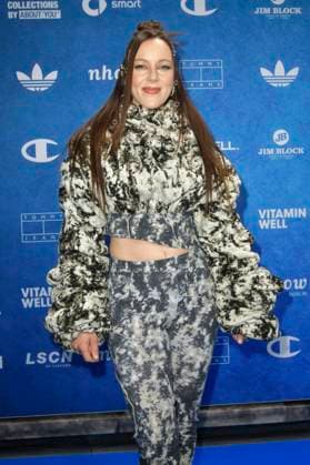 Jasmin Wagner at the ABOUT YOU Fashionmania by AYFW in the Uber Eats Music Hall Berlin, 25 04 2025 Foto:xM.xBehrensx xFuturexImagex about_you_5489