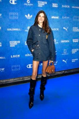 Celine Bethmann at the ABOUT YOU Fashionmania by AYFW in the Uber Eats Music Hall Berlin, 25 04 2025 Foto:xM.xBehrensx xFuturexImagex about_you_5517