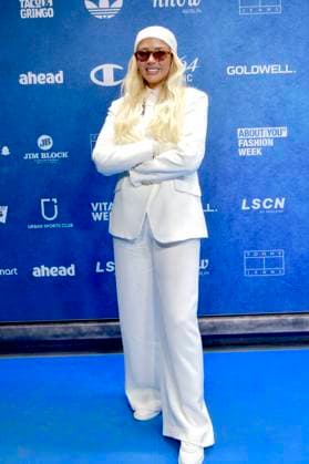 Loredana at the ABOUT YOU Fashionmania by AYFW in the Uber Eats Music Hall Berlin, 25 04 2025 Foto:xM.xBehrensx xFuturexImagex about_you_5540