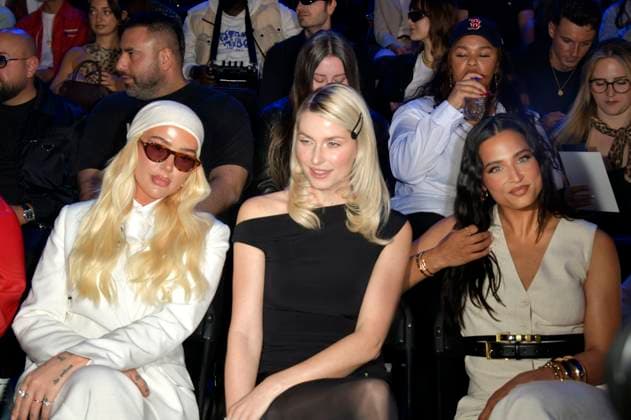 Loredana, Lena Gercke and Amira Aly at the ABOUT YOU Fashionmania by AYFW in the Uber Eats Music Hall Berlin, 25 04 2025 Foto:xM.xBehrensx xFuturexImagex about_you_5567