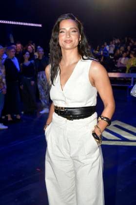 Amira Aly at the ABOUT YOU Fashionmania by AYFW in the Uber Eats Music Hall Berlin, 25 04 2025 Foto:xM.xBehrensx xFuturexImagex about_you_5576