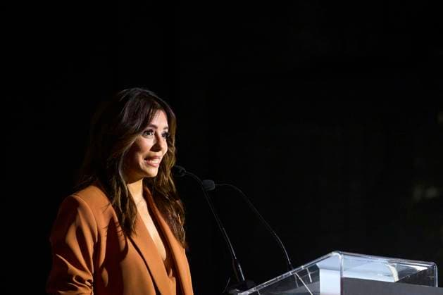 Eva Longoria attends Honorary Award at the Platinum Awards 2025 press conference Eva Longoria attends Honorary Award at the Platinum Awards 2025 press conference at Albeniz Theatre on April 26, 2025 in Madrid, Spain Photo by IMAGO MPG Madrid Albeniz Theatre Madrid Spain  Copyright: xMPGx
