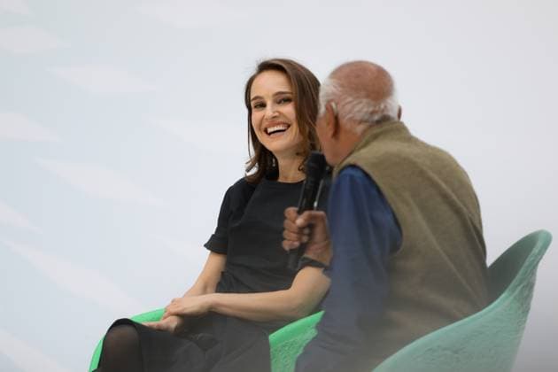 Bilder des Jahres 2025, Entertainment 04 April Entertainment Themen der Woche KW17 Entertainment Bilder des Tages Natalie Portman participates in ChangeNow climate summit Natalie Portman appears on ChangeNow summit closing day 443432 2025 04 26 Paris France Portman, Natalie  Copyright: xIvankaxVoisinx xStarfacex STAR_443432_078