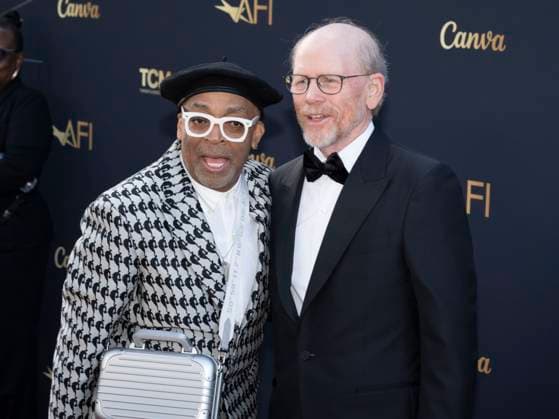 Bilder des Jahres 2025, Entertainment 04 April Entertainment Themen der Woche KW17 Entertainment Bilder des Tages AFI Life Achievement Award Ceremony Honoring Francis Ford Coppola 26 April 2025 - Hollywood, California - Spike Lee and Ron Howard. AFI Life Achievement Award Ceremony Honoring Francis Ford Coppola at TCL Chinese Theatre. Photo Credit: Billy Bennight AdMedia Hollywood California United States EDITORIAL USE ONLY  Copyright: xx BillyxBennightx admphotostwo928315