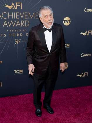 AFI Life Achievement Award Ceremony Honoring Francis Ford Coppola 26 April 2025 - Hollywood, California - Francis Ford Coppola. AFI Life Achievement Award Ceremony Honoring Francis Ford Coppola at TCL Chinese Theatre. Photo Credit: Billy Bennight AdMedia Hollywood California United States EDITORIAL USE ONLY  Copyright: xx BillyxBennightx admphotostwo928367