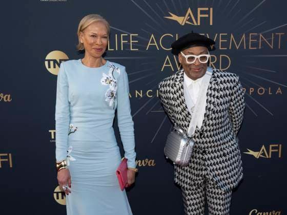 AFI Life Achievement Award Ceremony Honoring Francis Ford Coppola 26 April 2025 - Hollywood, California - Tonya Lewis Lee and Spike Lee. AFI Life Achievement Award Ceremony Honoring Francis Ford Coppola at TCL Chinese Theatre. Photo Credit: Billy Bennight AdMedia Hollywood California United States EDITORIAL USE ONLY  Copyright: xx BillyxBennightx admphotostwo928404
