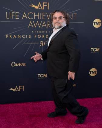 April 26, 2025, Hollywood, California, USA: Jack Black attends the AFI Life Achievement Award Ceremony Honoring Francis Ford Coppola. Hollywood USA - ZUMAb173 20250426_aap_b173_047 Copyright: xBillyxBennightx