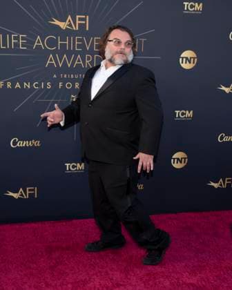 April 26, 2025, Hollywood, California, USA: Jack Black attends the AFI Life Achievement Award Ceremony Honoring Francis Ford Coppola. Hollywood USA - ZUMAb173 20250426_aap_b173_051 Copyright: xBillyxBennightx