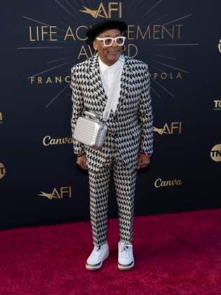 April 26, 2025, Hollywood, California, USA: Spike Lee attends the AFI Life Achievement Award Ceremony Honoring Francis Ford Coppola. Hollywood USA - ZUMAb173 20250426_aap_b173_115 Copyright: xBillyxBennightx