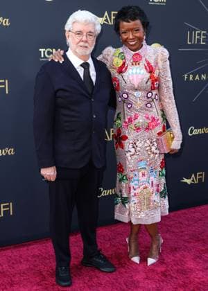 50th Annual AFI Life Achievement Award 2025 Honoring Francis Ford Coppola George Lucas and wife Mellody Hobson Lucas arrive at the 50th Annual AFI (American Film Institute) Life Achievement Award Honoring Francis Ford Coppola held at the Dolby Theatre in Hollywood, Los Angeles, California, United States. Dolby Theatre, Hollywood, Los Angeles, California, USA California United States  Copyright: xImagexPressxAgencyx originalFilename: collin-50thannu250427_np39D.jpg