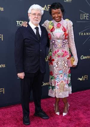 50th Annual AFI Life Achievement Award 2025 Honoring Francis Ford Coppola George Lucas and wife Mellody Hobson Lucas arrive at the 50th Annual AFI (American Film Institute) Life Achievement Award Honoring Francis Ford Coppola held at the Dolby Theatre in Hollywood, Los Angeles, California, United States. Dolby Theatre, Hollywood, Los Angeles, California, USA California United States  Copyright: xImagexPressxAgencyx originalFilename: collin-50thannu250427_npfbT.jpg
