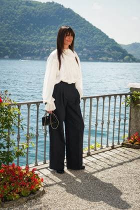 CHANEL Cruise Lago di Como 2025 2026 Caroline De Maigret attend the CHANEL Cruise Lago di Como 2025 26 show at Villa DEste on April 29, 2025 in Como, Italy Photo by Lucia Sabatelli Bestimage Como Italie  Copyright: xLuciaxSabatellix xBestimagexLuciaxSabatellix xBestimagex