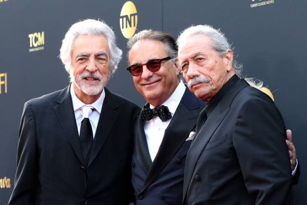 AFI 50th Lifetime Achievement Awards IHO Francis Ford Coppola AFI 50th Lifetime Achievement Awards IHO Francis Ford Coppola at Dolby Theater on April 26, 2025 in Los Angeles, CA Featuring: Joe Mantegna, Andy Garcia, Edward James Olmos Where: Los Angeles, California, United States When: 26 Apr 2025 Credit: Nicky Nelson WENN Los Angeles California United States Copyright: xNickyxNelson WENNx wenn40376655 KH1x wenn40376655