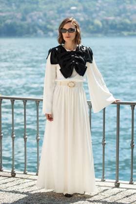 Chanel Cruise 2025 fashion show Front row - Como Keira Knightley attending the Chanel Cruise 2025 fashion show at Villa D Este in Como, Italy, on April 29, 2025. Photo by ABACAPRESS.COM Como Italy  Copyright: xMarechalxAurore ABACAx