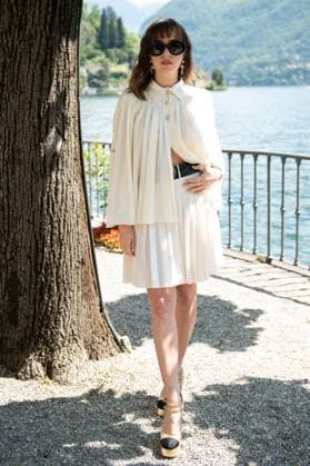 Chanel Cruise 2025 fashion show Front row - Como Beatrice Granno attending the Chanel Cruise 2025 fashion show at Villa D Este in Como, Italy, on April 29, 2025. Photo by ABACAPRESS.COM Como Italy  Copyright: xMarechalxAurore ABACAx