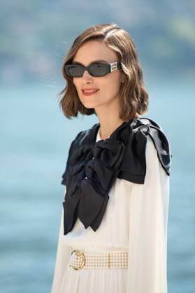 Chanel Cruise 2025 Fashion Show Front Row - Como Keira Knightley attending the Chanel Cruise 2025 fashion show at Villa D Este in Como, Italy, on April 29, 2025. Photo by Aurore Marechal ABACAPRESS.COM Como Italy  Copyright: xMarechalxAurore ABACAx
