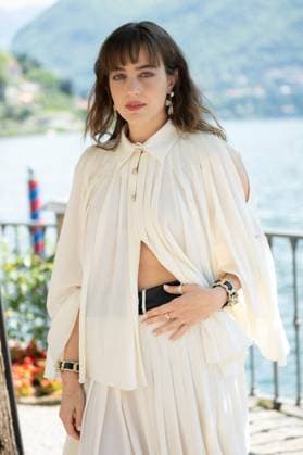 Chanel Cruise 2025 Fashion Show Front Row - Como Beatrice Granno attending the Chanel Cruise 2025 fashion show at Villa D Este in Como, Italy, on April 29, 2025. Photo by Aurore Marechal ABACAPRESS.COM Como Italy  Copyright: xMarechalxAurore ABACAx