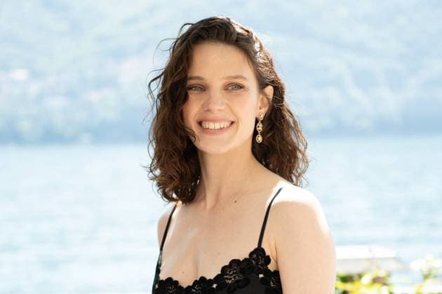Chanel Cruise 2025 Fashion Show Front Row - Como Carlotta Gamba attending the Chanel Cruise 2025 fashion show at Villa D Este in Como, Italy, on April 29, 2025. Photo by Aurore Marechal ABACAPRESS.COM Como Italy  Copyright: xMarechalxAurore ABACAx