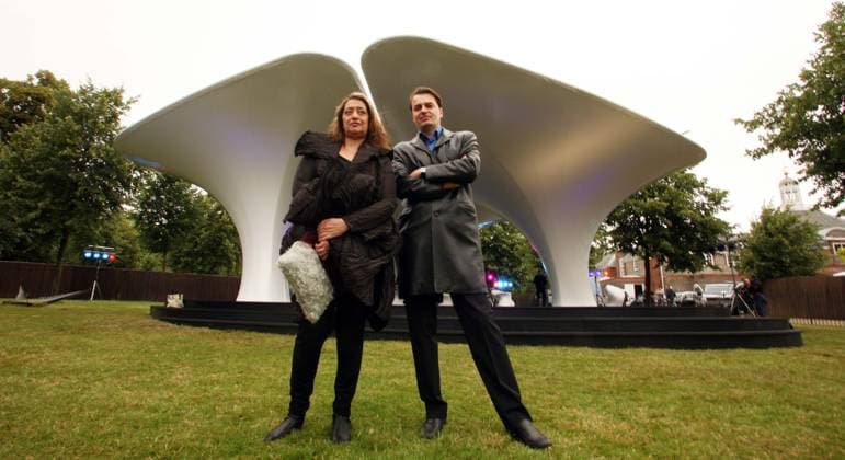 RECORD DATE NOT STATED. IMG_4988.jpg Lilas ... an installation by Zaha Hadid and Patrik Schumacher for the Serpentine Gallery. The temporary installation on the occasion of the gallerys fundraiser, the Summer Party, will be open to the public from 12 to 21 July. pic David Sandison Copyright: xDavidxSandisonx DMGTCHPDPICT000400837102