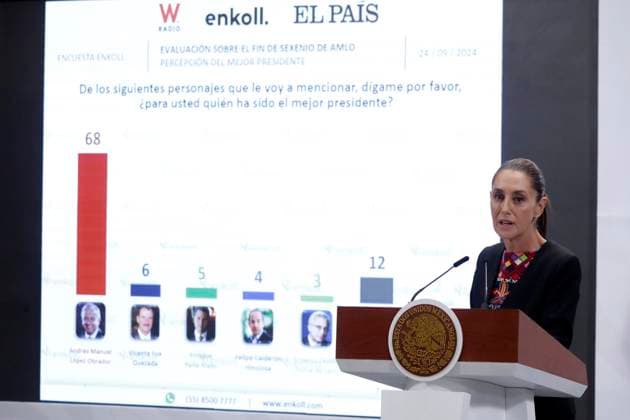 MexicoÃ¢â‚¬â ¢s President Claudia Sheinbaum Pardo, speaks during a briefing conference about Banking Fund for Savings Protection (Fobaproa) at National Palace. on March 1, 2025 in Mexico City, Mexico. Mexico City Mexico - ZUMAe321 20250501_zia_e321_019 Copyright: xLuisxBarronx