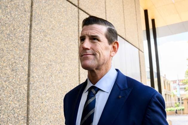 BEN ROBERTS SMITH COURT, Ben Roberts-Smith arrives at the Federal Court of Australia in Sydney, Friday, May 2, 2025. ( NO ARCHIVING Sydney New South Wales Australia  Copyright: xBiancaxDexMarchix 20250502189547596957