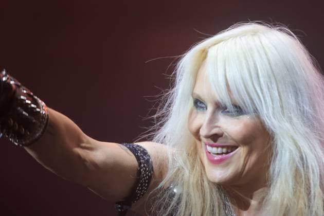 SÃO PAULO, SP - 02.05.2025: BANGERS OPEN AIR 2025 - German singer Doro Pesch performs this Friday (02) during the first day of the Bangers Open Air festival held in São Paulo at Memorial da América Latina, west of the capital, between May 2nd and 4th, 2025. x2730730x  YurixMurakami