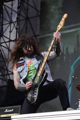 SÃO PAULO, SP - 03.05.2025: BANGERS OPEN AIR 2025 - The North American band Municipal Waste performs this Saturday (03) during the second day of the Bangers Open Air festival held in São Paulo at Memorial da América Latina, west of the capital, between May 2nd and 4th, 2025. x2731099x  YurixMurakami