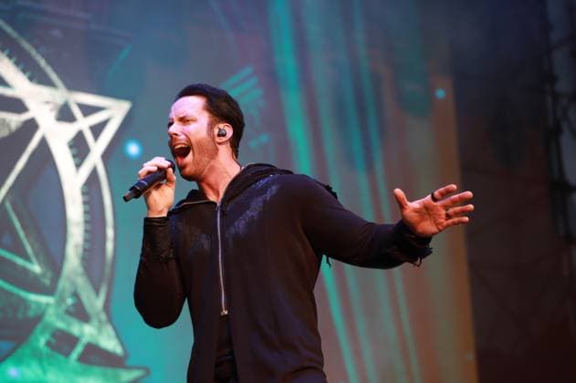 RECORD DATE NOT STATED Kamelot band performs at bangers open air Sao paulo (sp), 03 05 2025 - bangers open air festival sp - performance by the band kamelot during bangers open air, this saturday (03), at the memorial of latin america, in the city of sao paulo. (Foto: Fabricio Bomjardim Thenews2 imago images) Kamelot band performs at bangers open air  Copyright: xFabricioxBomjardimx