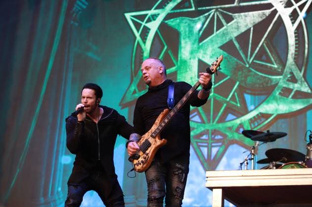 RECORD DATE NOT STATED Kamelot band performs at bangers open air Sao paulo (sp), 03 05 2025 - bangers open air festival sp - performance by the band kamelot during bangers open air, this saturday (03), at the memorial of latin america, in the city of sao paulo. (Foto: Fabricio Bomjardim Thenews2 imago images) Kamelot band performs at bangers open air  Copyright: xFabricioxBomjardimx
