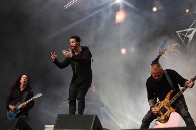RECORD DATE NOT STATED Kamelot band performs at bangers open air Sao paulo (sp), 03 05 2025 - bangers open air festival sp - performance by the band kamelot during bangers open air, this saturday (03), at the memorial of latin america, in the city of sao paulo. (Foto: Fabricio Bomjardim Thenews2 imago images) Kamelot band performs at bangers open air  Copyright: xFabricioxBomjardimx