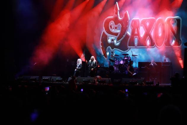 RECORD DATE NOT STATED Saxon performs at bangers open air Sao paulo (sp), 03 05 2025 - bangers open air festival sp - performance by the band saxon during bangers open air, this saturday (03), at the memorial of latin america, in the city of sao paulo. (Foto: Fabricio Bomjardim Thenews2 imago images) Saxon performs at bangers open air  Copyright: xFabricioxBomjardimx