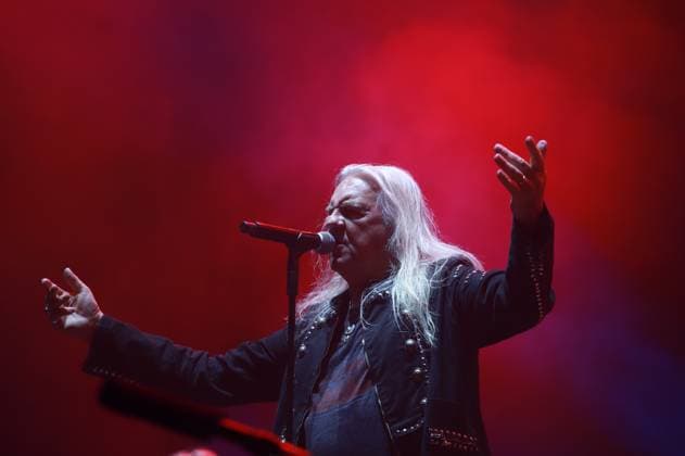 RECORD DATE NOT STATED Saxon performs at bangers open air Sao paulo (sp), 03 05 2025 - bangers open air festival sp - performance by the band saxon during bangers open air, this saturday (03), at the memorial of latin america, in the city of sao paulo. (Foto: Fabricio Bomjardim Thenews2 imago images) Saxon performs at bangers open air  Copyright: xFabricioxBomjardimx