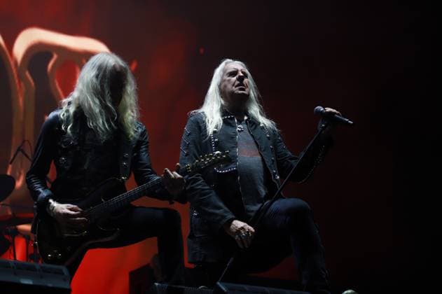 RECORD DATE NOT STATED Saxon performs at bangers open air Sao paulo (sp), 03 05 2025 - bangers open air festival sp - performance by the band saxon during bangers open air, this saturday (03), at the memorial of latin america, in the city of sao paulo. (Foto: Fabricio Bomjardim Thenews2 imago images) Saxon performs at bangers open air  Copyright: xFabricioxBomjardimx