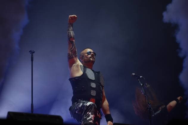 RECORD DATE NOT STATED Sabaton closes the second day of bengers open air Sao paulo (sp), 03 05 2025 - bangers open air festival sp - performance by the band sabaton during the second day of bangers open air, the biggest metal festival in the country, held this saturday (03), at the memorial of latin america, in the city of sao paulo. (Foto: Fabricio Bomjardim Thenews2 imago images) Sabaton closes the second day of bengers open air  Copyright: xFabricioxBomjardimx