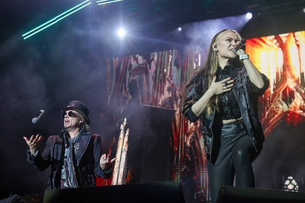 SÃO PAULO, SP - 04.05.2025: BANGERS OPEN AIR 2025 - Avantasia, a project by German musician Tobias Sammet, performs this Sunday (04) during the second day of the Bangers Open Air festival held in São Paulo at Memorial da América Latina, west of the capital, between May 2nd and 4th, 2025. x2732338x  YurixMurakami