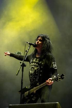 SÃO PAULO, SP - 04.05.2025: BANGERS OPEN AIR 2025 - American heavy metal band WASP performs this Sunday (04) during the third and final day of the Bangers Open Air festival. The band currently features Blackie Lawless (vocals, rhythm guitar, bass, keyboard), Doug Blair, (lead guitar, backing vocals), Mike Duda (bass, backing vocals) and Aquiles Priester, (Drums). The Festival was held in São Paulo at the Memorial da América Latina, west of the capital, between May 2nd and 4th, 2025. x2732436x  EmersonxSantos