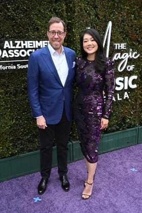 Rob Minkoff with wife Crystal Kung Minkoff at the Alzheimer s Association Magic of Music Gala at Vibiana Los Angeles, 04 05 2025 Foto:xD.xStarbuckx xFuturexImagex alzheimer_5507