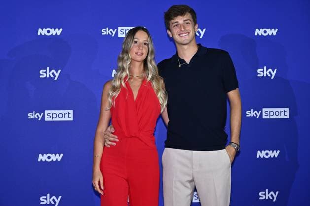 News - Photocall Tennis ed Estate Sky Sport Marta Carruozzo and Luca Nardi attends the photocall Il Tennis e l Estate di SKY SPORT at Villa Miani, May 5th, 2025, Rome, Italy. Rome Villa Miani Italy Copyright: xDomenicoxCippitellix xLiveMediax LPN_1851541