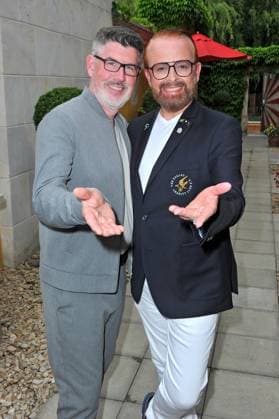Europa Park EAGLES Golf Cup Ross Antony and Paul Reeves on the occasion of the Europa Park EAGLES Golf Cup on 05 05 2025 at Europapark Rust 20250505MWI040745