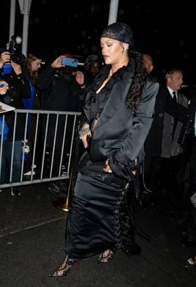 Rihanna Arrives to ASAP Rocky Met Gala Afterparrty Featuring: Rihanna Where: New York, New York, United States When: 05 May 2025 Credit: INSTARimages EDITORIAL USE ONLY. NOT FOR USE BY NEWSPAPERS BASED IN THE UK. Copyright: xx instar54720063