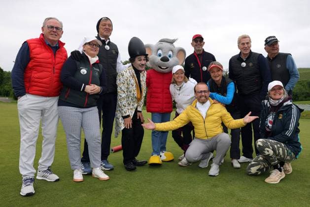 Europa Park Eagles Charity Golfcup 2025 Ross Antony and participants of the Europa Park Eagles Charity Golfcup 2025 Europa Park Eagles Charity Golfcup 2025 on 05 05 2025 on the 18 hole course of the Europa Park Golfclub Breisgau e V Baden Württemberg, Germany