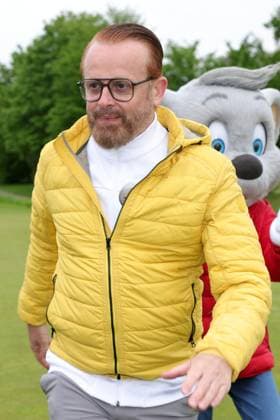 Europa Park Eagles Charity Golfcup 2025 Ross Antony on the golf course Europa Park Eagles Charity Golfcup 2025 on 05 05 2025 on the 18 hole course of the Europa Park Golfclub Breisgau e V Baden Württemberg, Germany