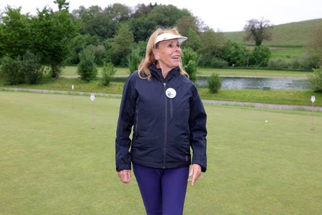 Europa Park Eagles Charity Golfcup 2025 Ireen Sheer on the golf course Europa Park Eagles Charity Golfcup 2025 on 05 05 2025 on the 18 hole course of the Europa Park Golfclub Breisgau e V Baden Württemberg, Germany