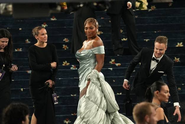 May 5, 2025, New York, New York, USA: SERENA WILLIAMS attends the 2025 Met Gala- Superfine:Tailoring Black Style .The Metropolitan Museum of Art, NYC.New York City, NY.May 5, 2025. New York USA - ZUMAms4_ 20250505_faf_ms4_033 Copyright: xSoniaxMoskowitzxGordonx