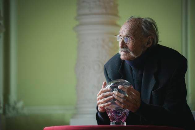 Anifilm 2025 International Festival of Animated Films sterted with opening ceremony at the Saldov Theatre, Liberec, on Tuesday, May 6, 2025. The award for lifetime contribution to animated film was received by animator, painter, graphic designer and typographer Vratislav Hlavaty. (CTKxPhoto RadekxPetrasek) CTKPhotoP2025050608998  CTKPhotoP2025050608998