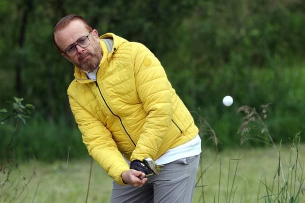 Europa Park Eagles Charity Golfcup 2025 Ross Antony playing golf Europa Park Eagles Charity Golfcup 2025 on 05 05 2025 on the 18 hole course of the Europa Park Golfclub Breisgau e V Baden Württemberg, Germany